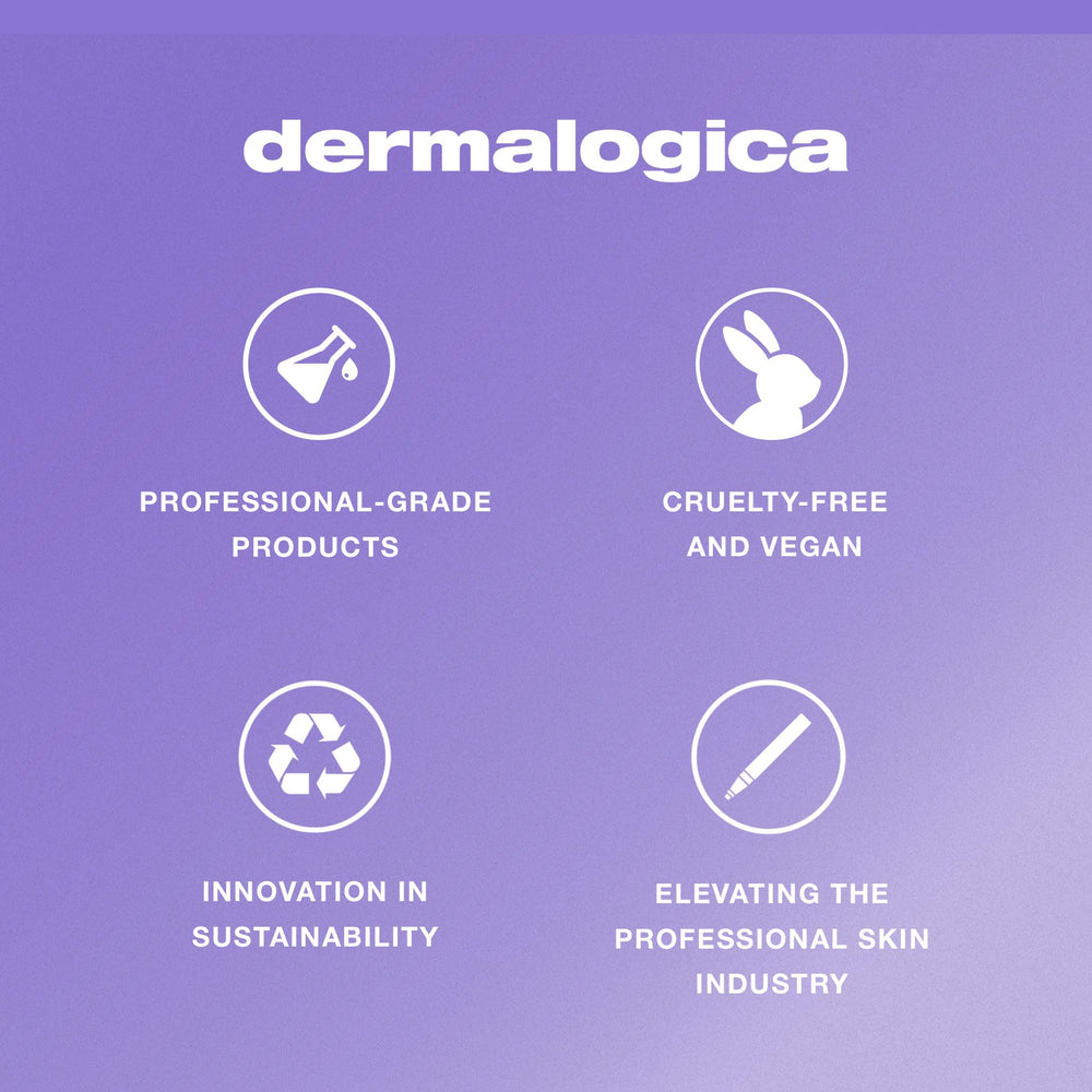 Dermalogica Calm Water Gel — packaging épuré: produit léger, idéal pour les peaux sensibles en déplacement.