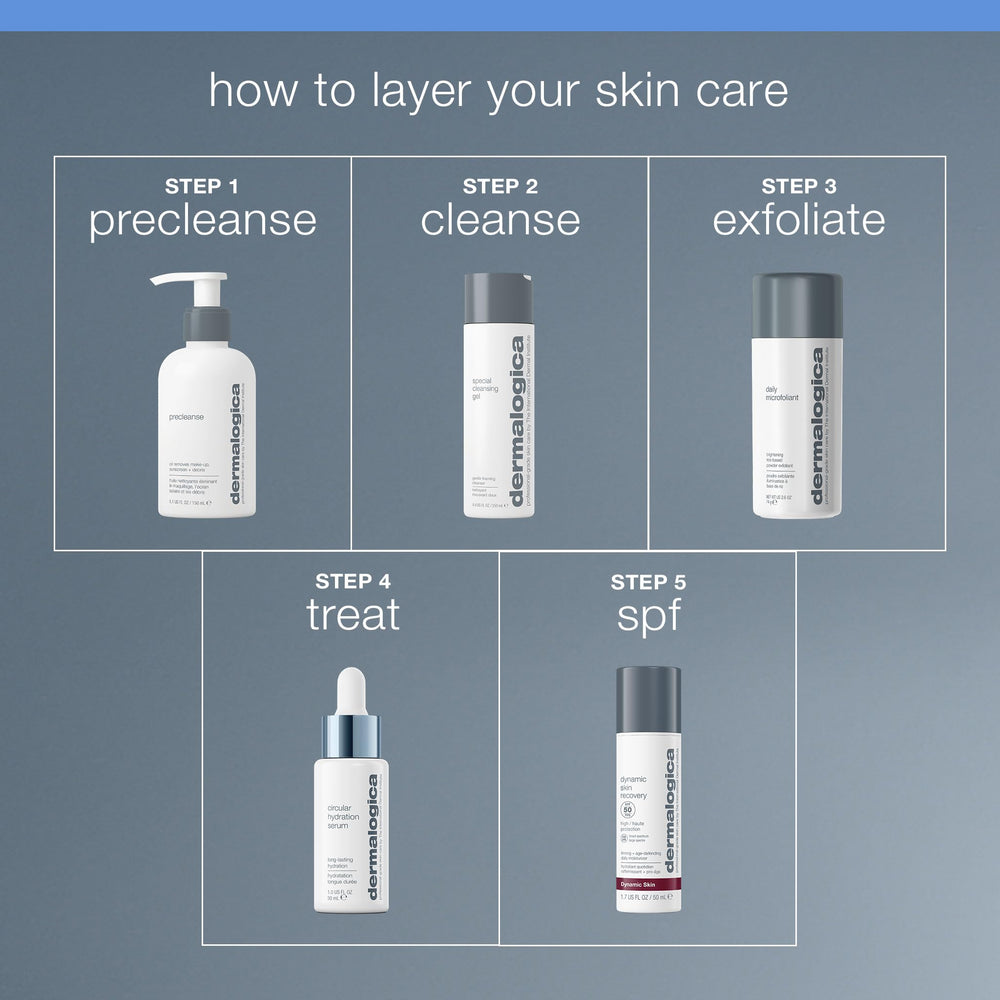 Dermalogica Circular Hydration Serum - teint lumineux et peau hydratée.