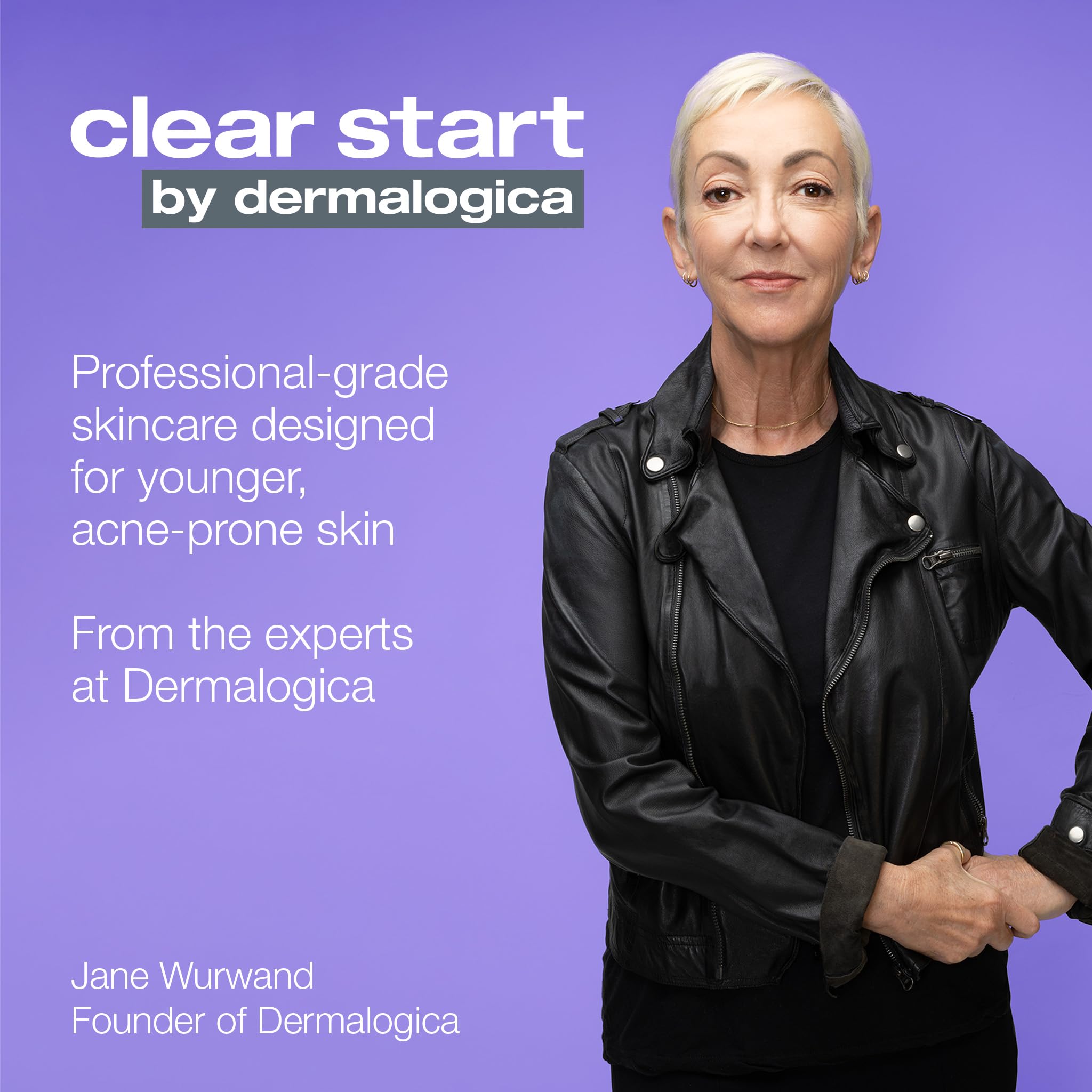Dermalogica Clear Start bouteille 177ml, format pratique pour le dos.