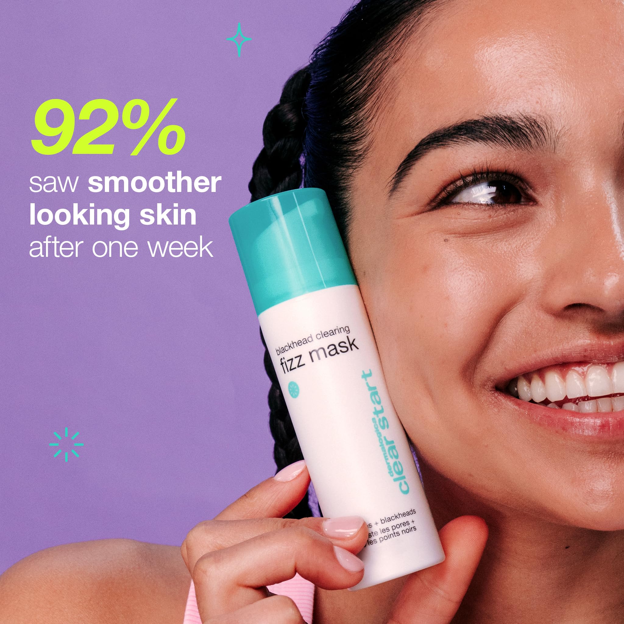 Dermalogica Clear Start application zones ciblées: masque 3–5 minutes pour une routine rapide.