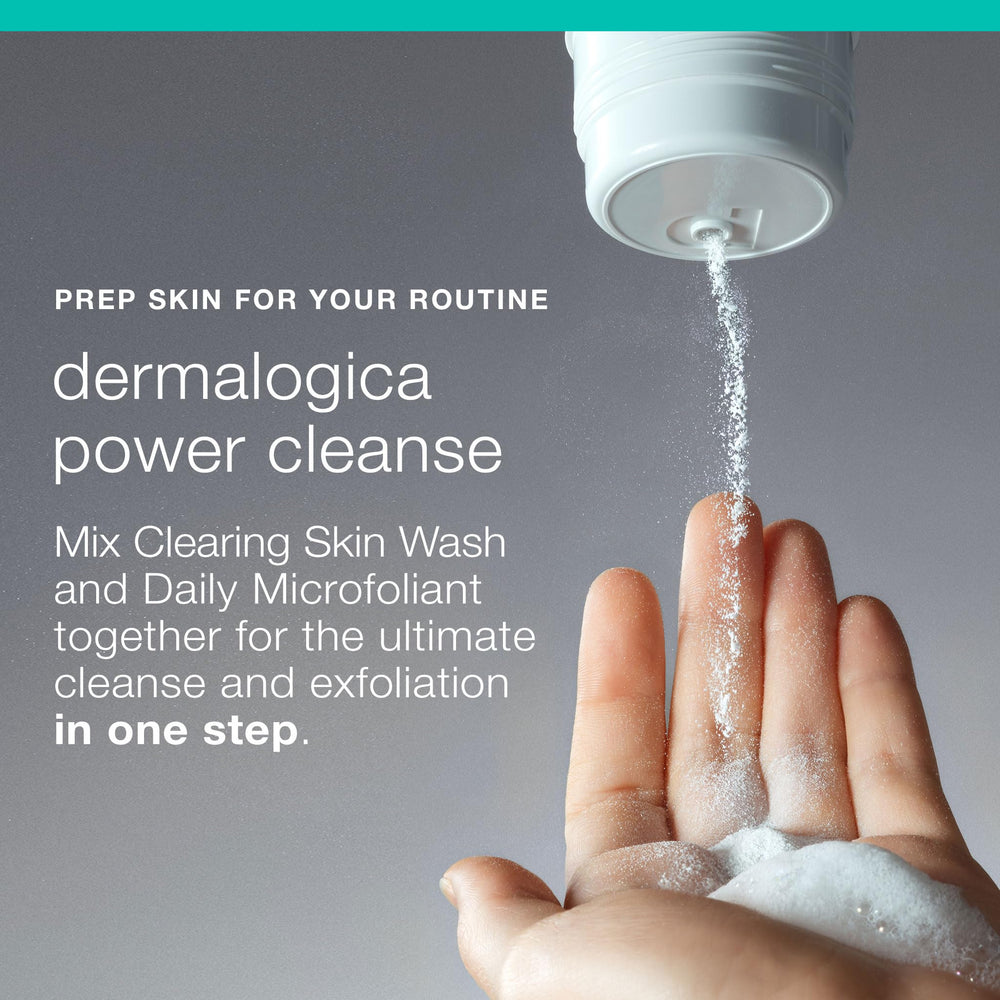 Dermalogica Clearing Skin Wash réduit les imperfections et les rougeurs légères.