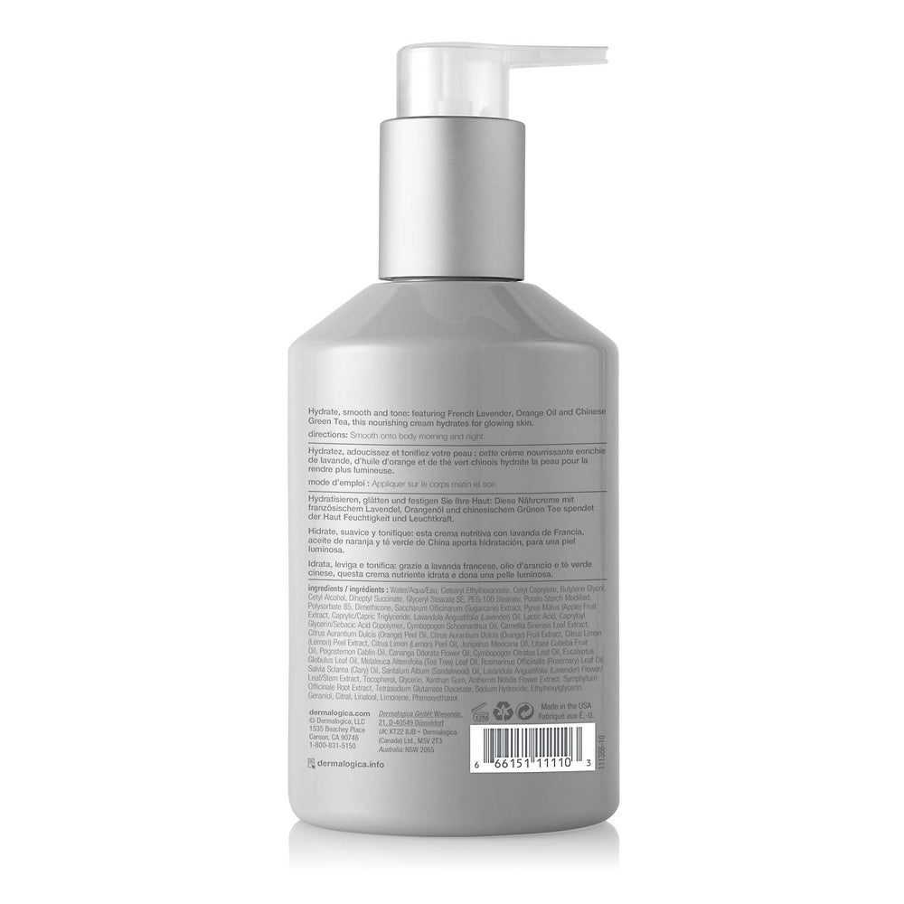 Dermalogica Crème pour le corps, application fluide et texture veloutée.