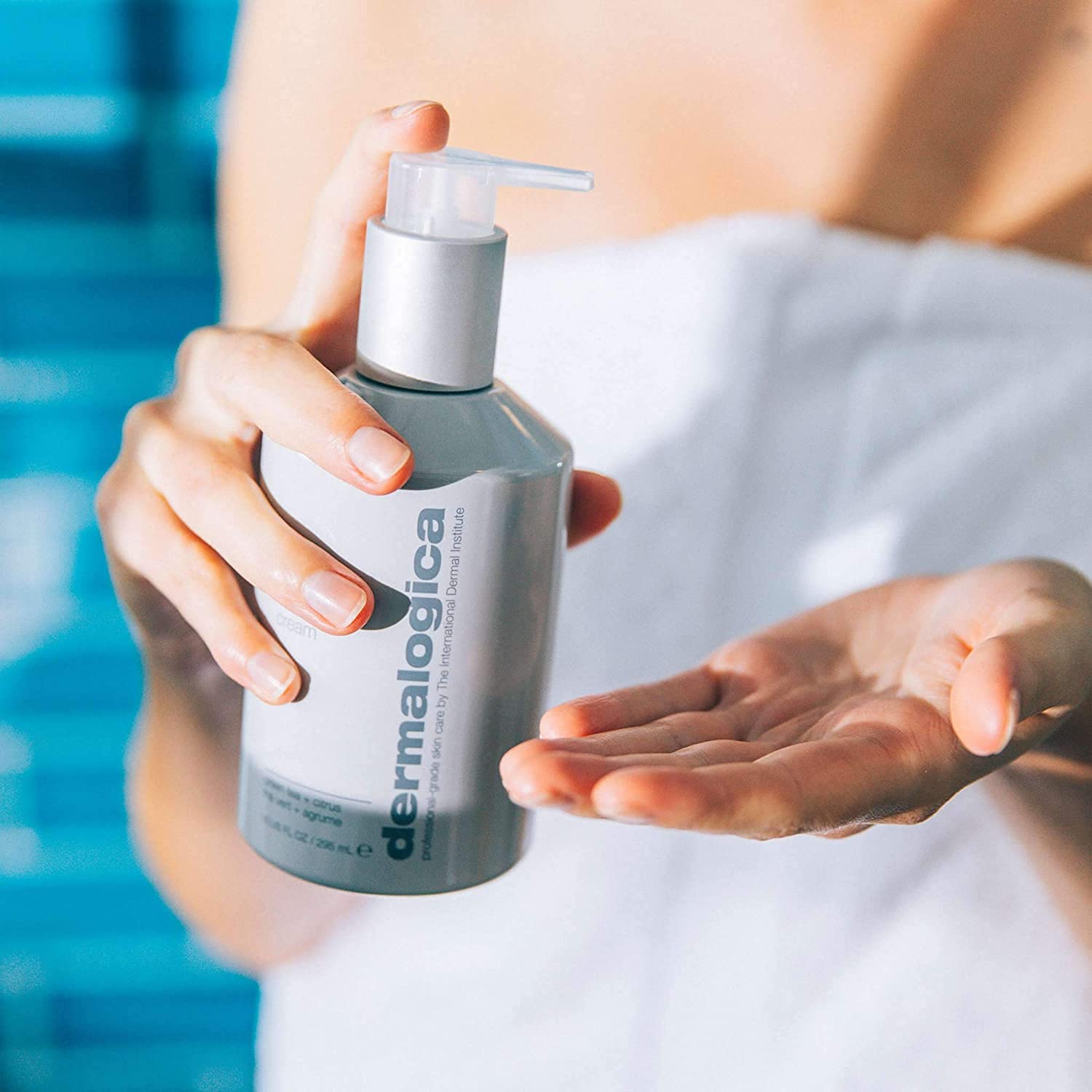 Dermalogica Crème pour le corps menthe verte, parfum frais et rafraîchissant.