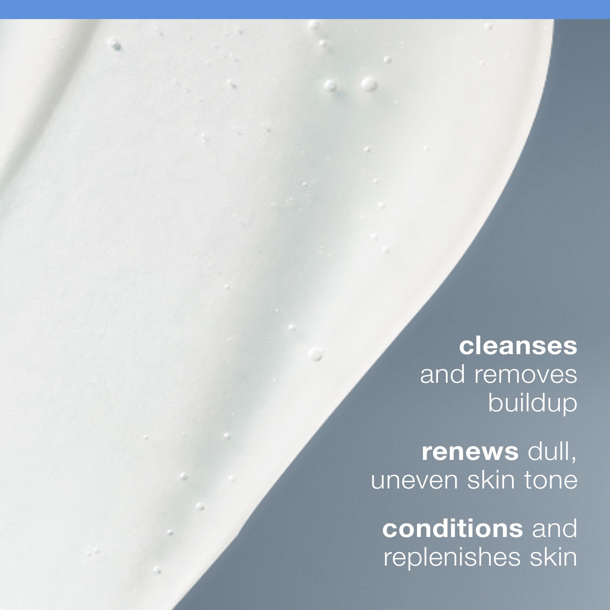 Application Visage avec Dermalogica Daily Glycolic Cleanser sur peau humide