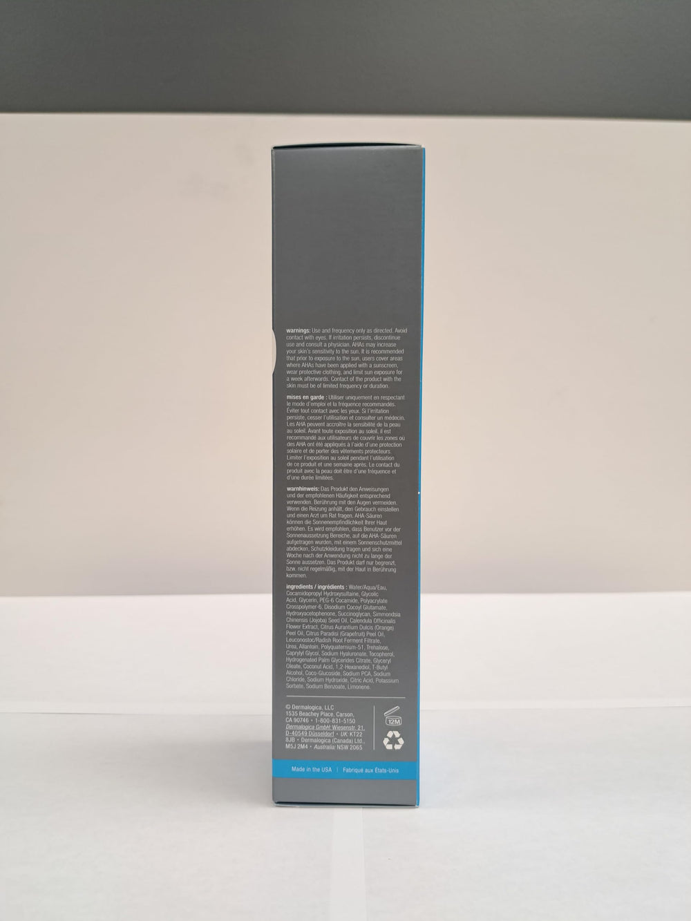 Propreté durable après rinçage avec Dermalogica Daily Glycolic Cleanser