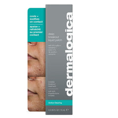 Application discrète du patch Dermalogica Deep Acne Patch sur la peau