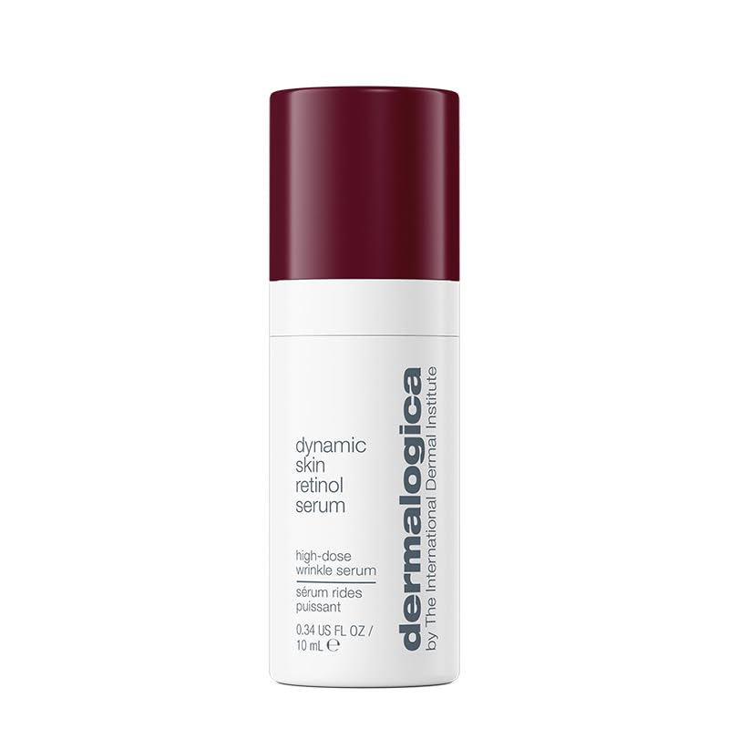 Dermalogica Dynamic Skin Retinol Serum — bouteille prête pour l'application nocturne.