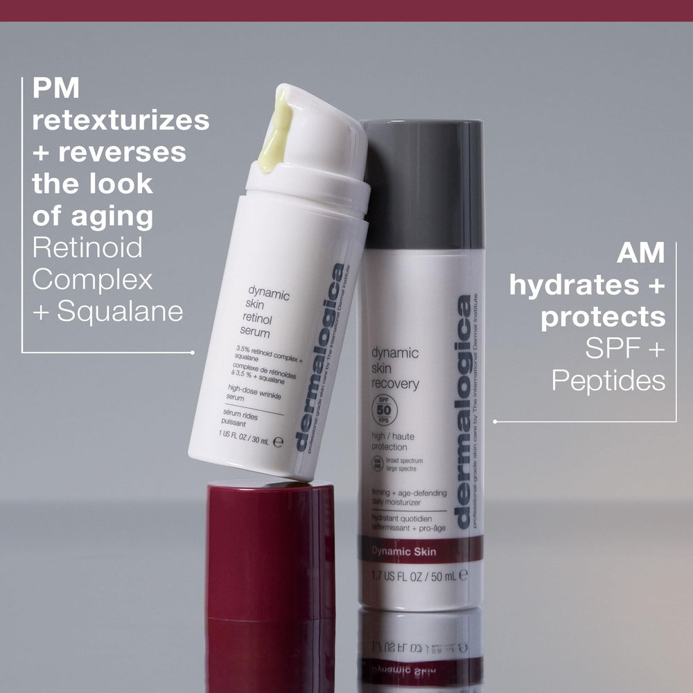 Dermalogica Dynamic Skin Retinol Serum — pores affinés et teint plus uniforme.