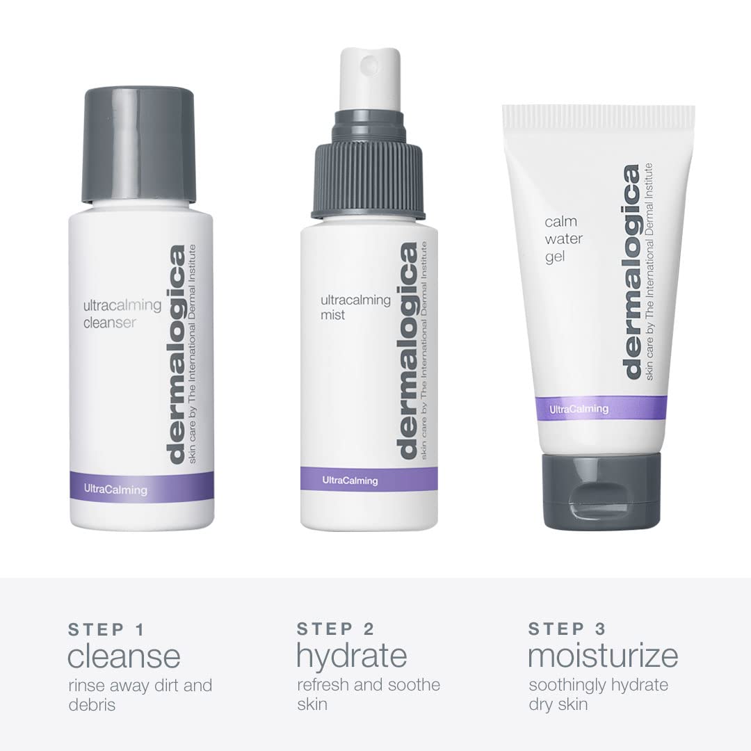 Gel hydratant Dermalogica visage, hydratation légère et durable.