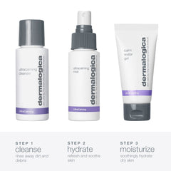 Gel hydratant Dermalogica visage, hydratation légère et durable.