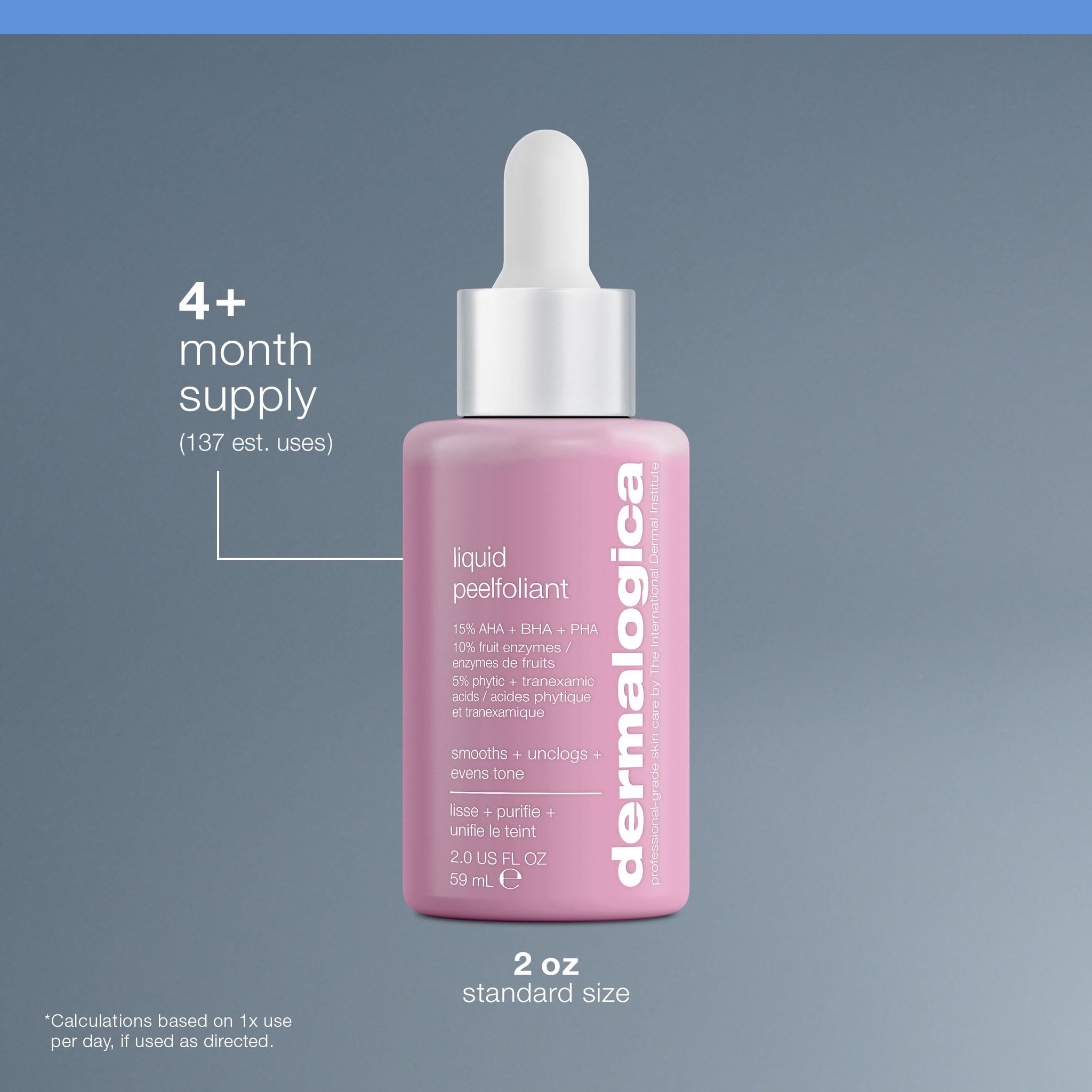 Dermalogica Liquid Peelfoliant : teint plus éclatant et uniforme