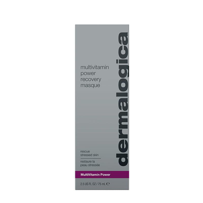 Dermalogica Multivitamin Power Recovery Masque — application visage, texture riche qui apaise et nourrit.