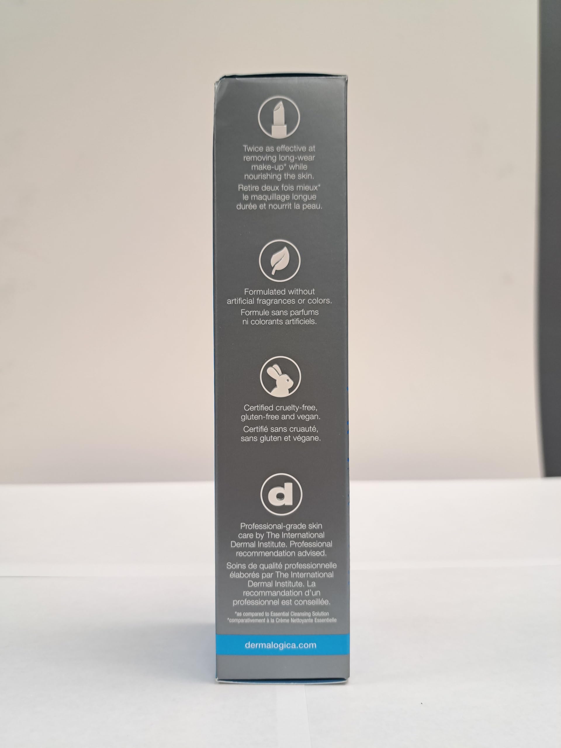 Boîte et emballage Dermalogica prêt à intégrer une routine beauté