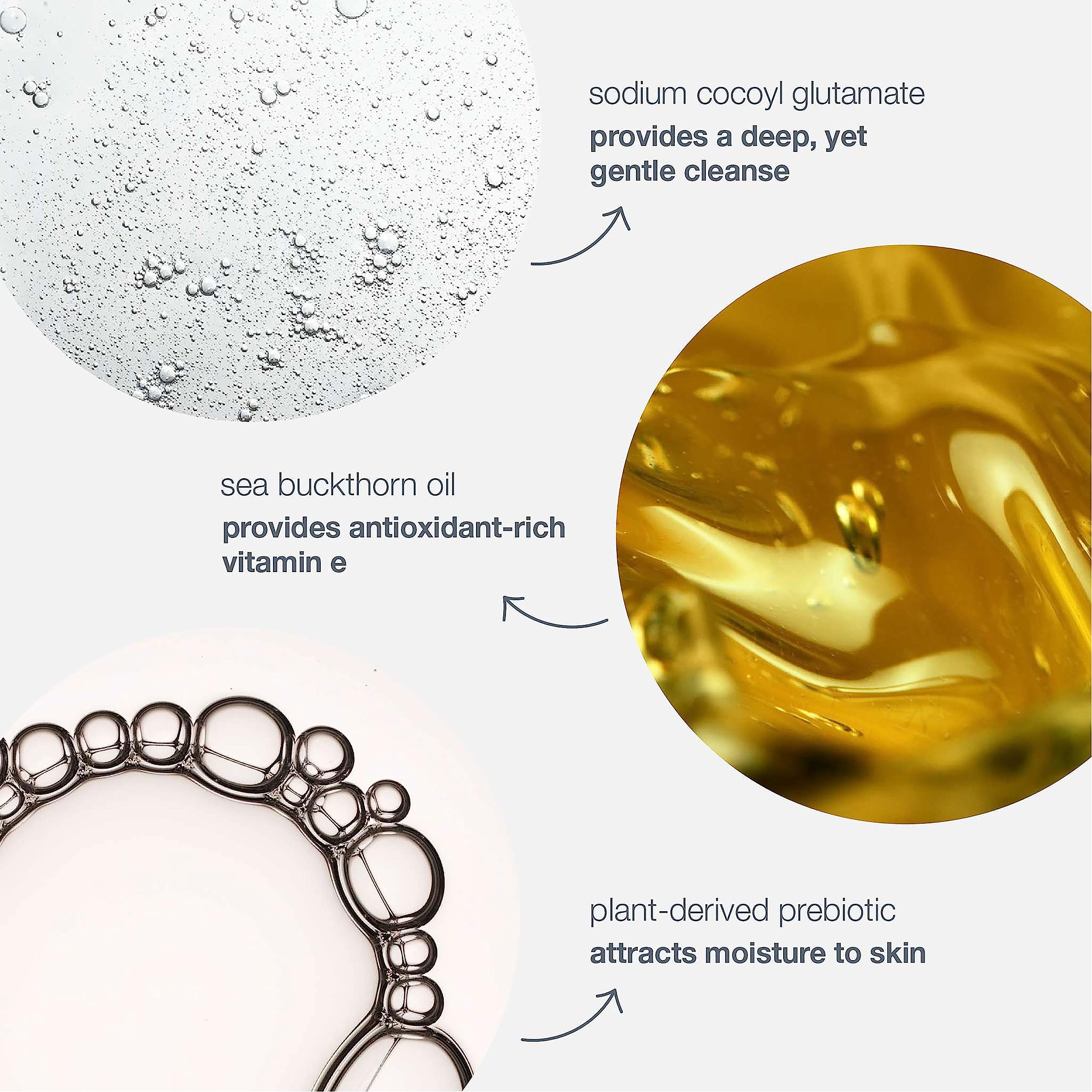 Avec huile d’argousier Dermalogica Oil To Foam Total Cleanser, nourrissant et protecteur