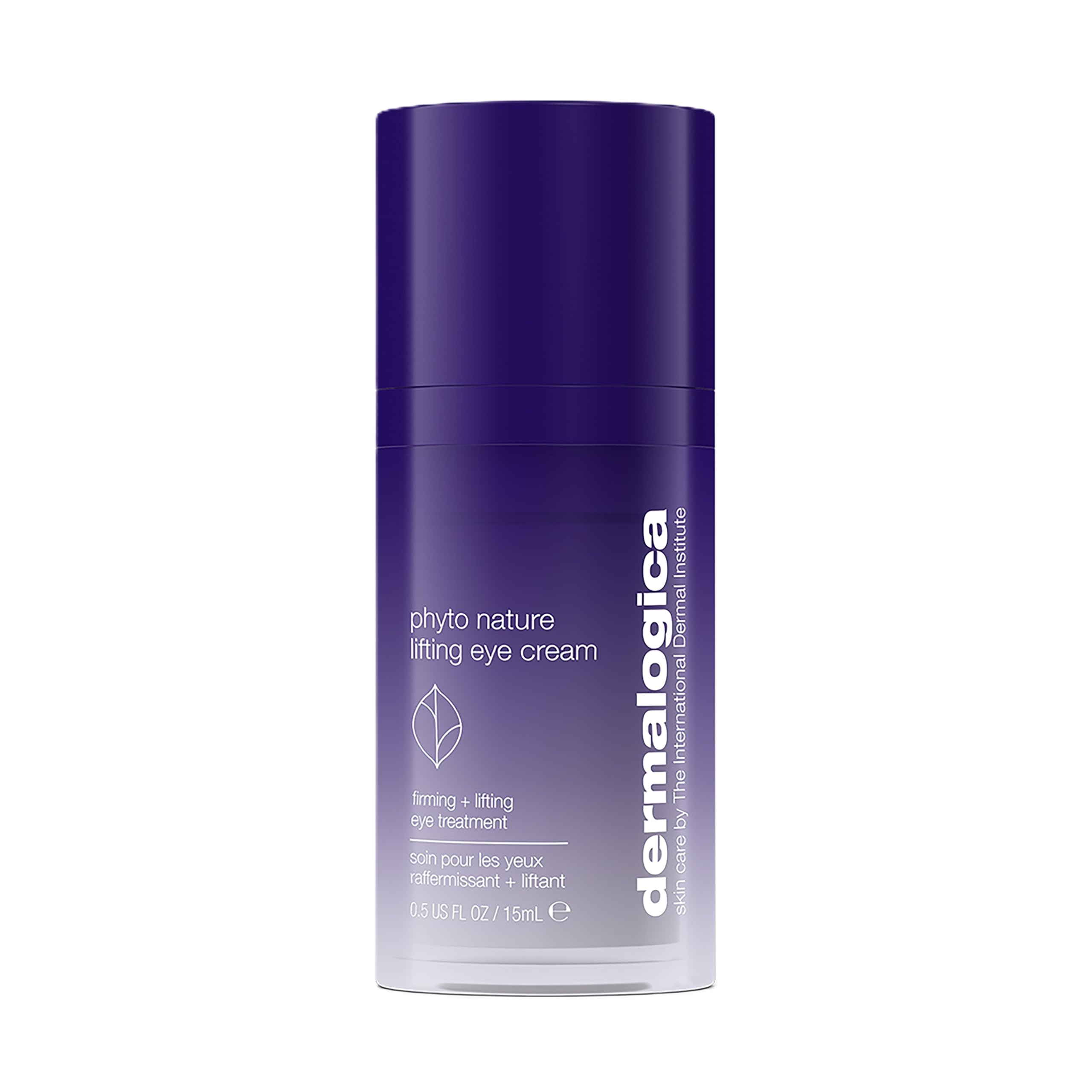 Dermalogica Phyto Nature Lifting Eye Cream, bouteille-pompe: lifting léger et hydratation ciblée du contour.