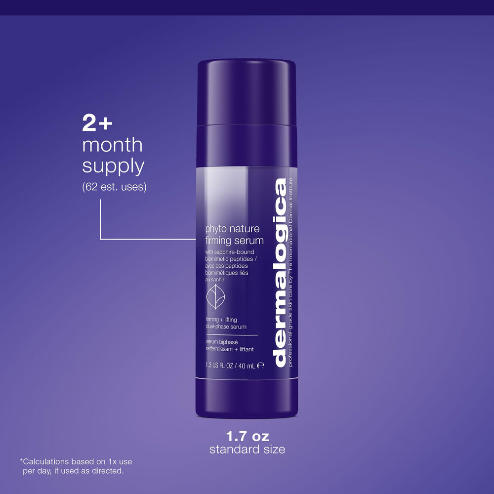 Dermalogica Phyto-Nature Firming Serum, application sur le visage et le cou