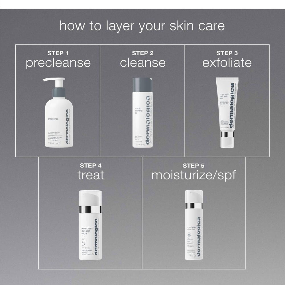 Dermalogica PowerBright protection solaire visage, usage quotidien sans effort.