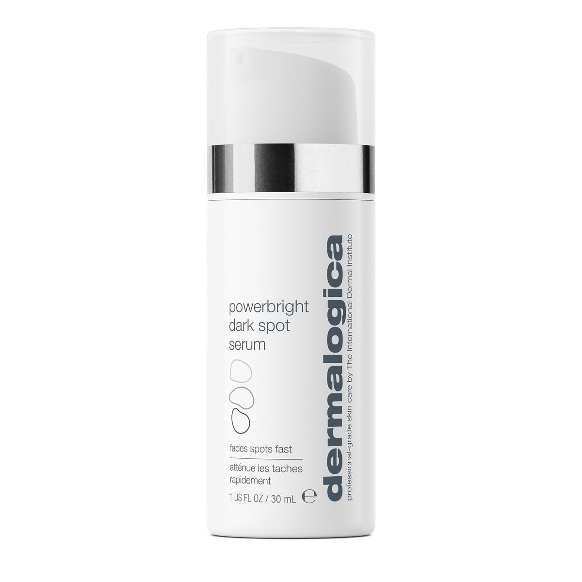 Dermalogica PowerBright Serum visage – bouteille, propice à un teint homogène.