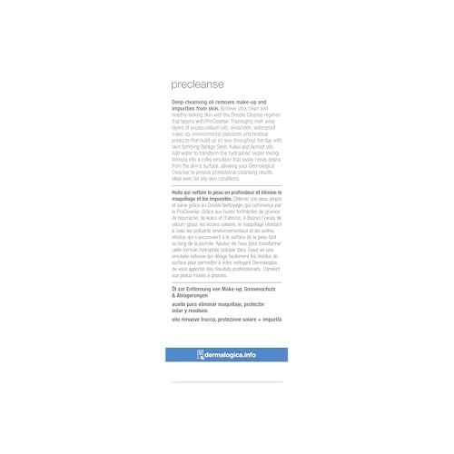 Dermalogica Precleanse – application sur peau sèche pour dissoudre maquillage tenace.