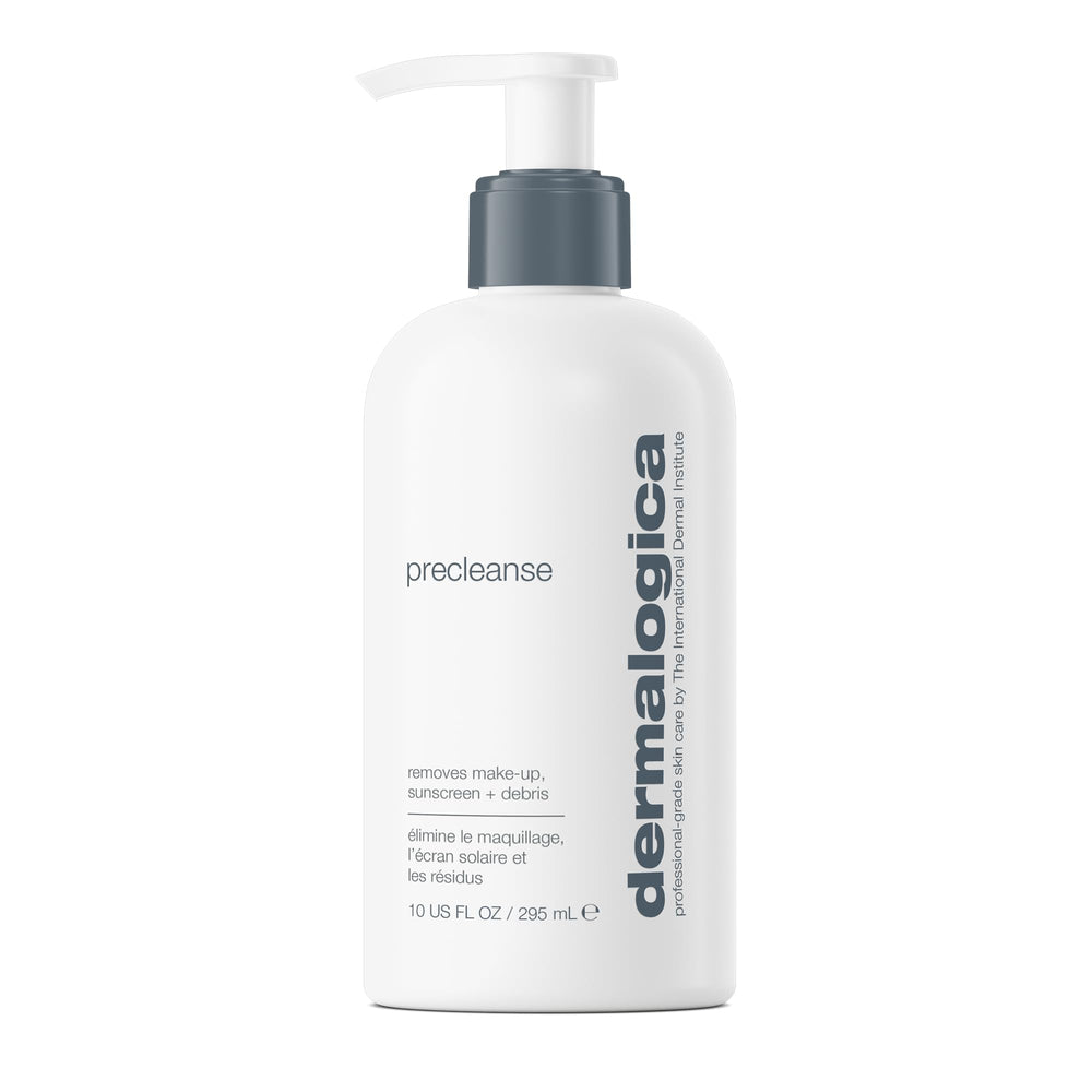 Dermalogica PreCleanse huile démaquillante - bouteille-visage: nettoie en douceur et prépare le soin suivant.