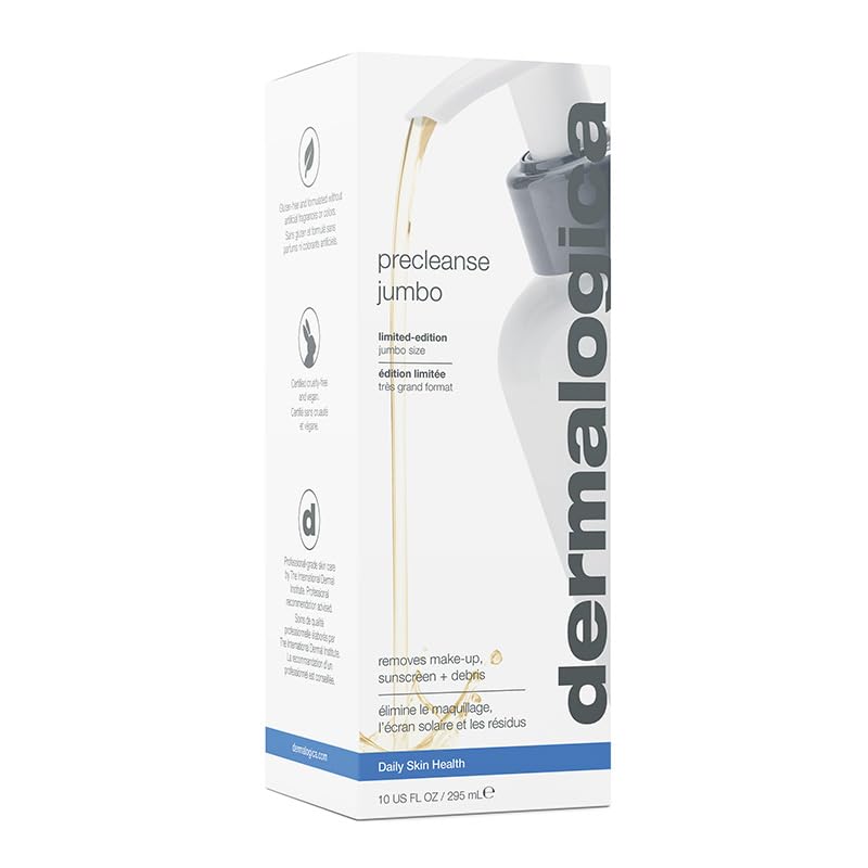 Dermalogica PreCleanse huile démaquillante - écran solaire: élimine résidus et impuretés sans agresser la peau.