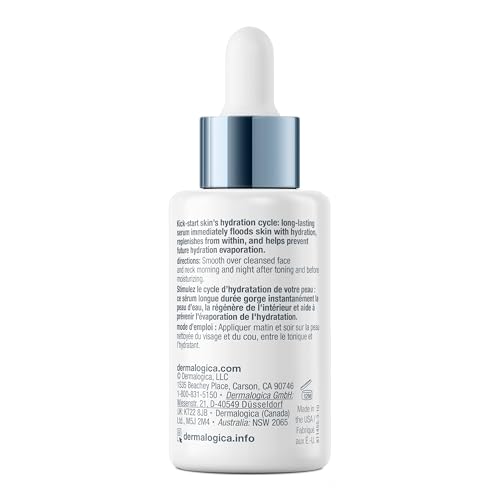 Sérum hyaluronique Dermalogica — pénétration profonde et hydratation longue durée sur peau.