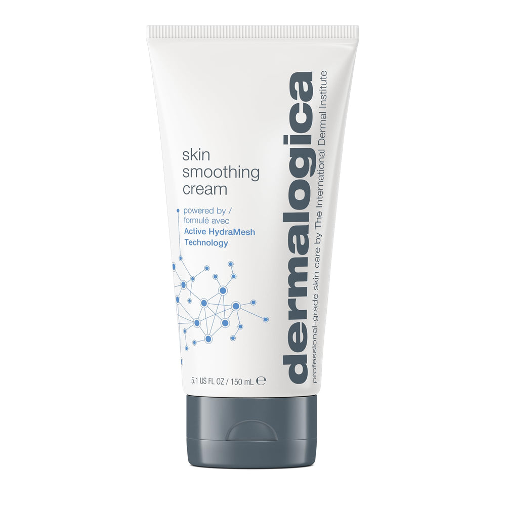 Dermalogica Skin Smoothing Cream – bouteille montrant une hydratation continue et un lissage doux