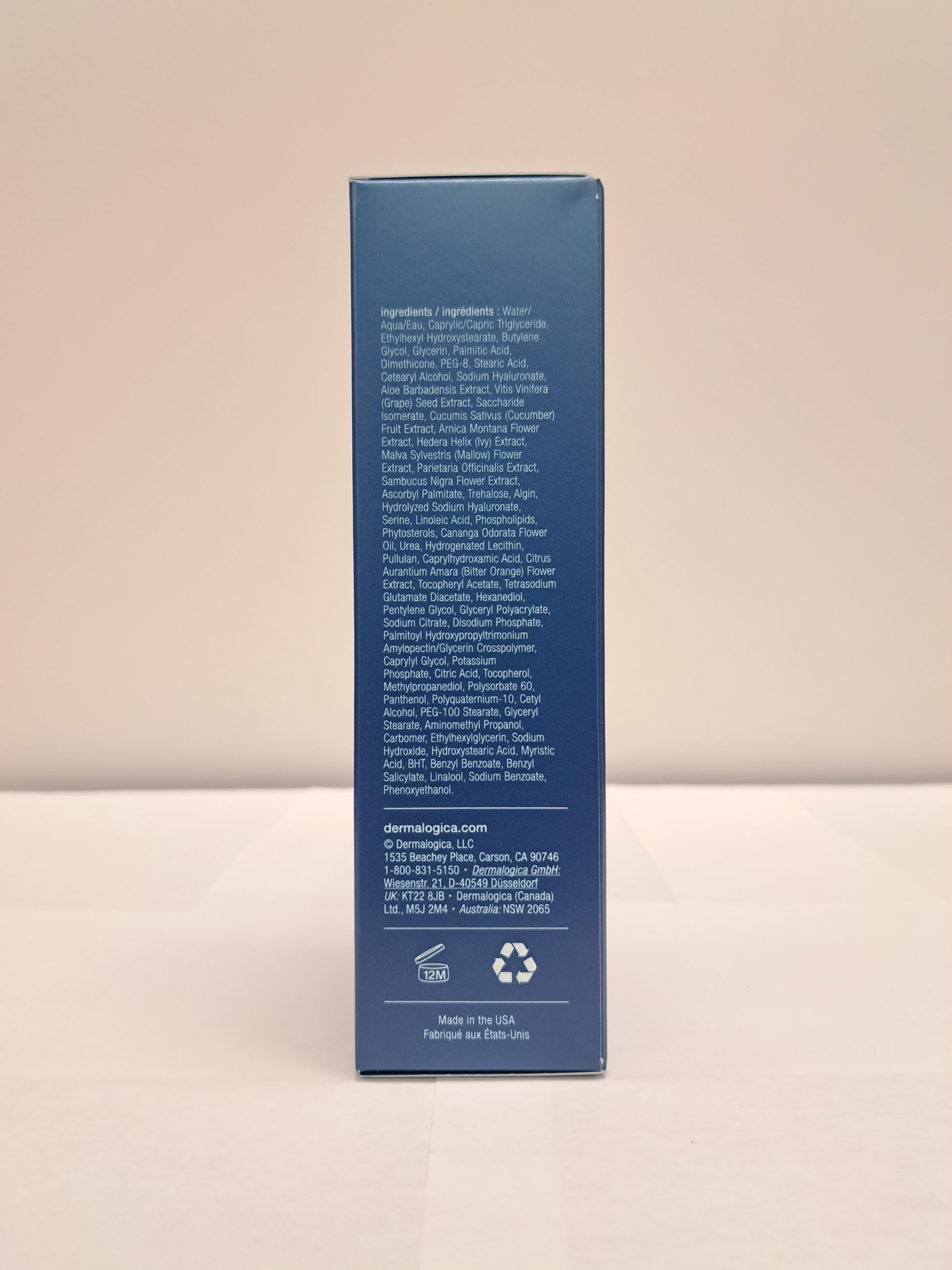 Extrait de raisin et antioxydants dans Dermalogica Skin Smoothing Cream, peau éclatante.
