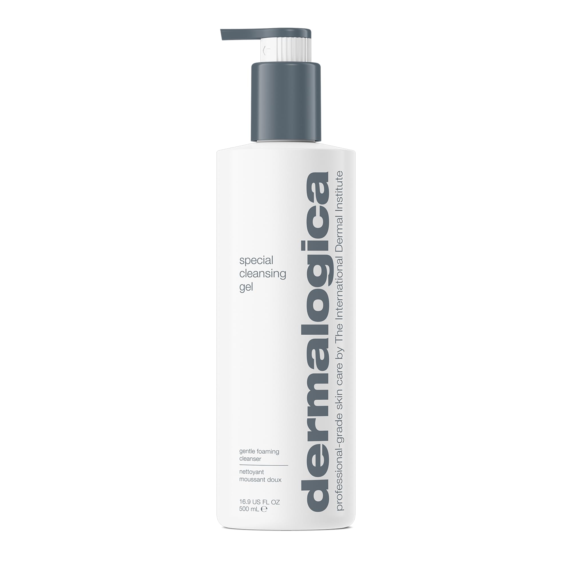 Dermalogica Special Cleansing Gel, bouteille moussante, nettoie sans dessécher la peau.