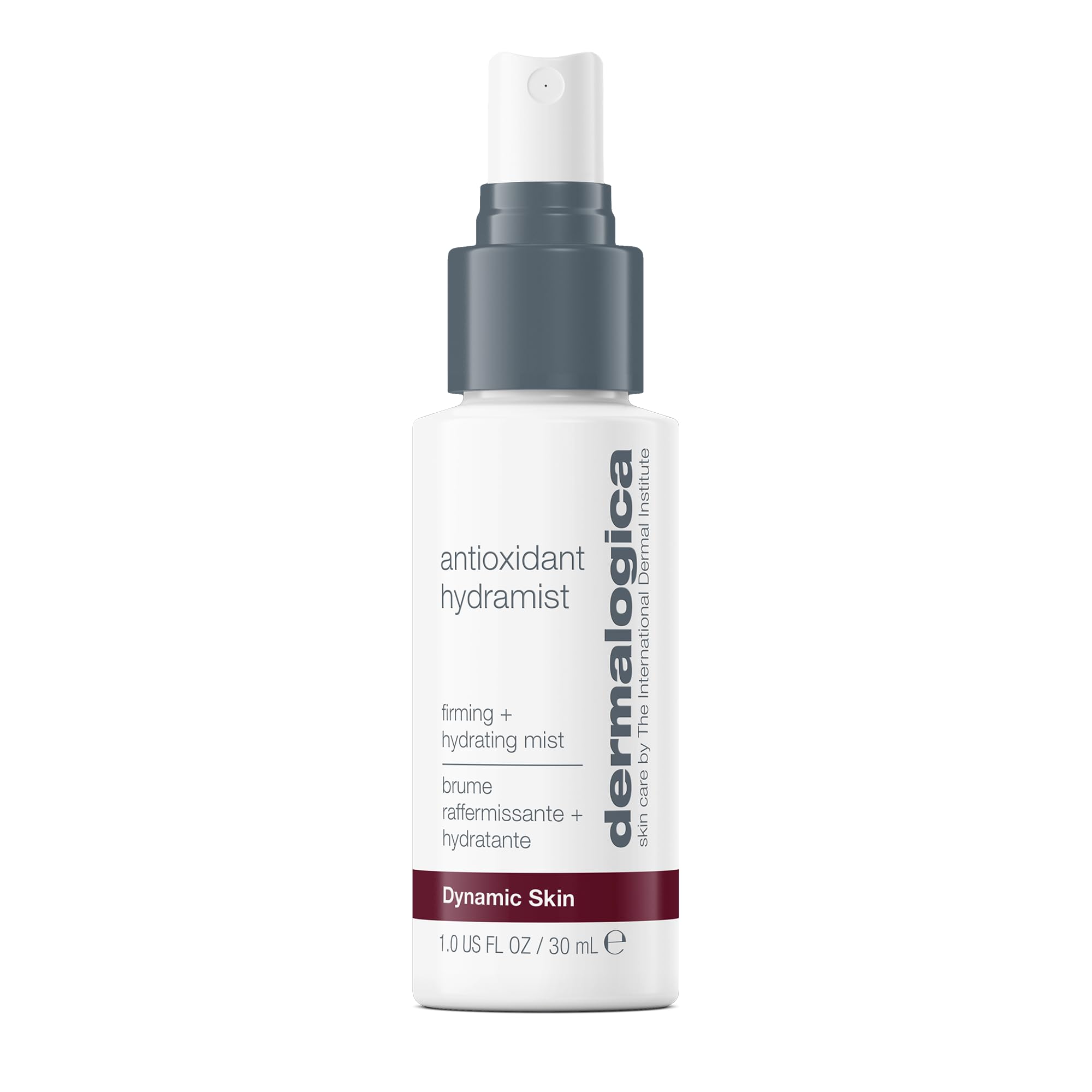 Dermalogica Tonique Hydramist Antioxydant – flacon pompe, hydratation durable et fermeté du teint.