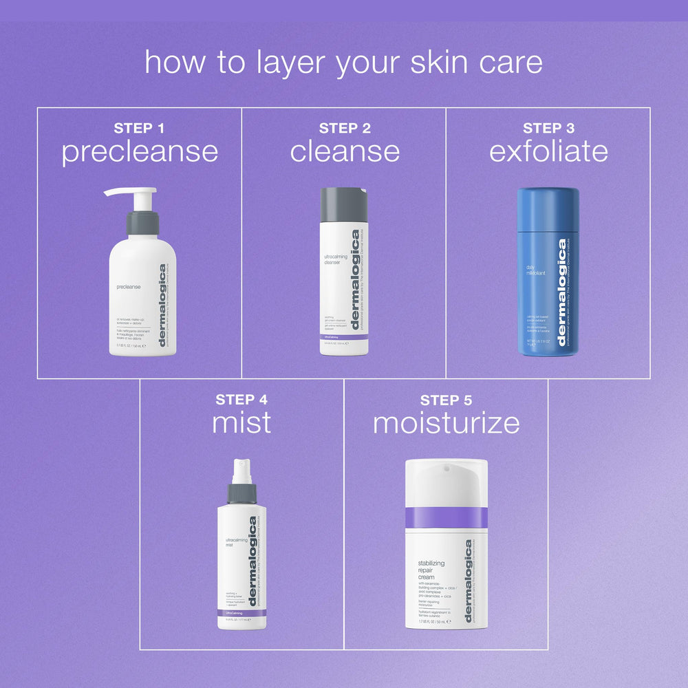 Conception Dermalogica Ultracalming Cleanser pour peau sensible et réactive