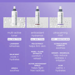 Dermalogica Ultracalming Mist: Aloe vera et complexe Ultracalming pour apaiser