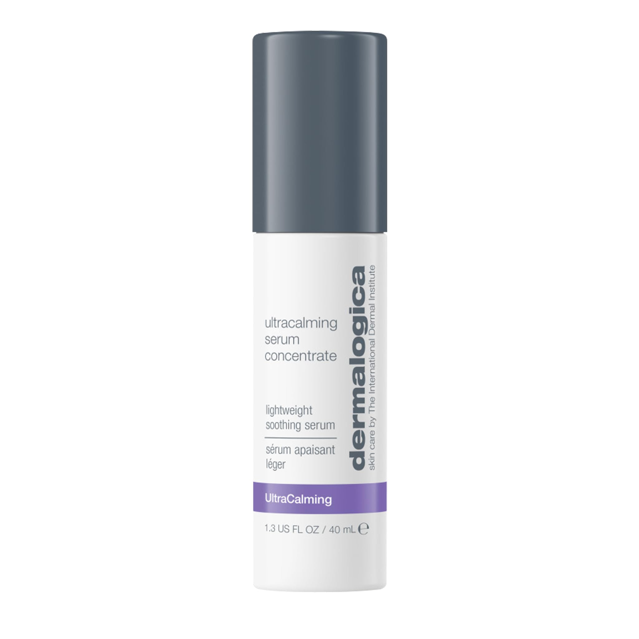 Dermalogica Ultracalming Serum Concentrate – flacon: apaise rougeurs et irritations cutanées.