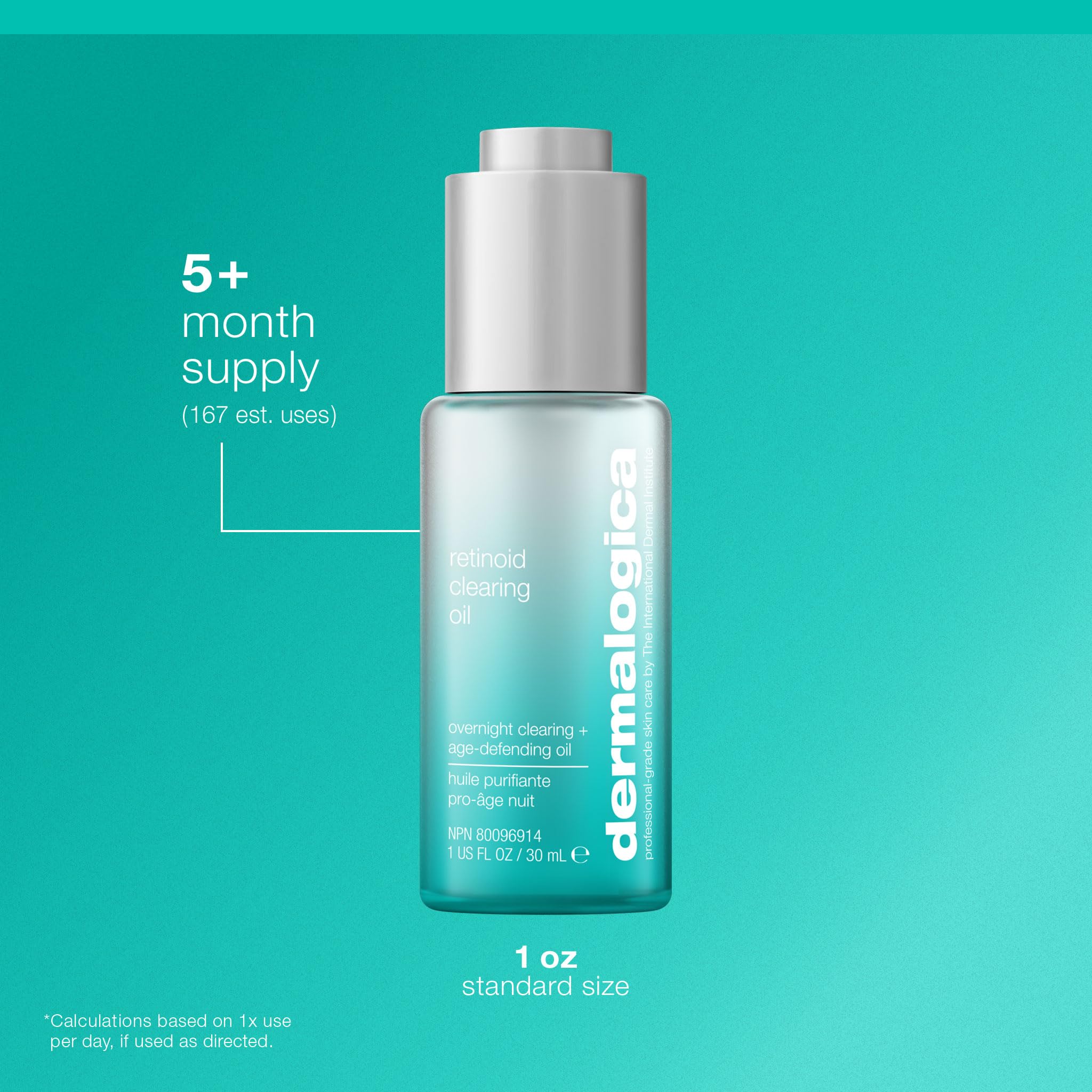Routine nocturne visage et cou en évitant le contour des yeux.