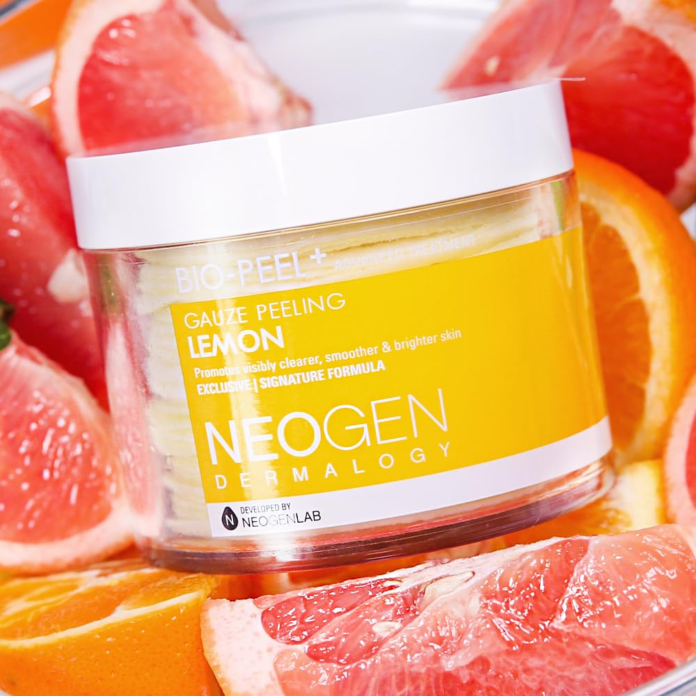 DERMALOGY Bio-Peel Kit Citron: solution pratique à domicile.