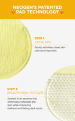 DERMALOGY Bio-Peel Lingettes Citron: mise en valeur d’une exfoliation légère.