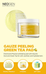 DERMALOGY Bio-Peel Gauze Lemon, emballage: accessoire hygiénique et pratique