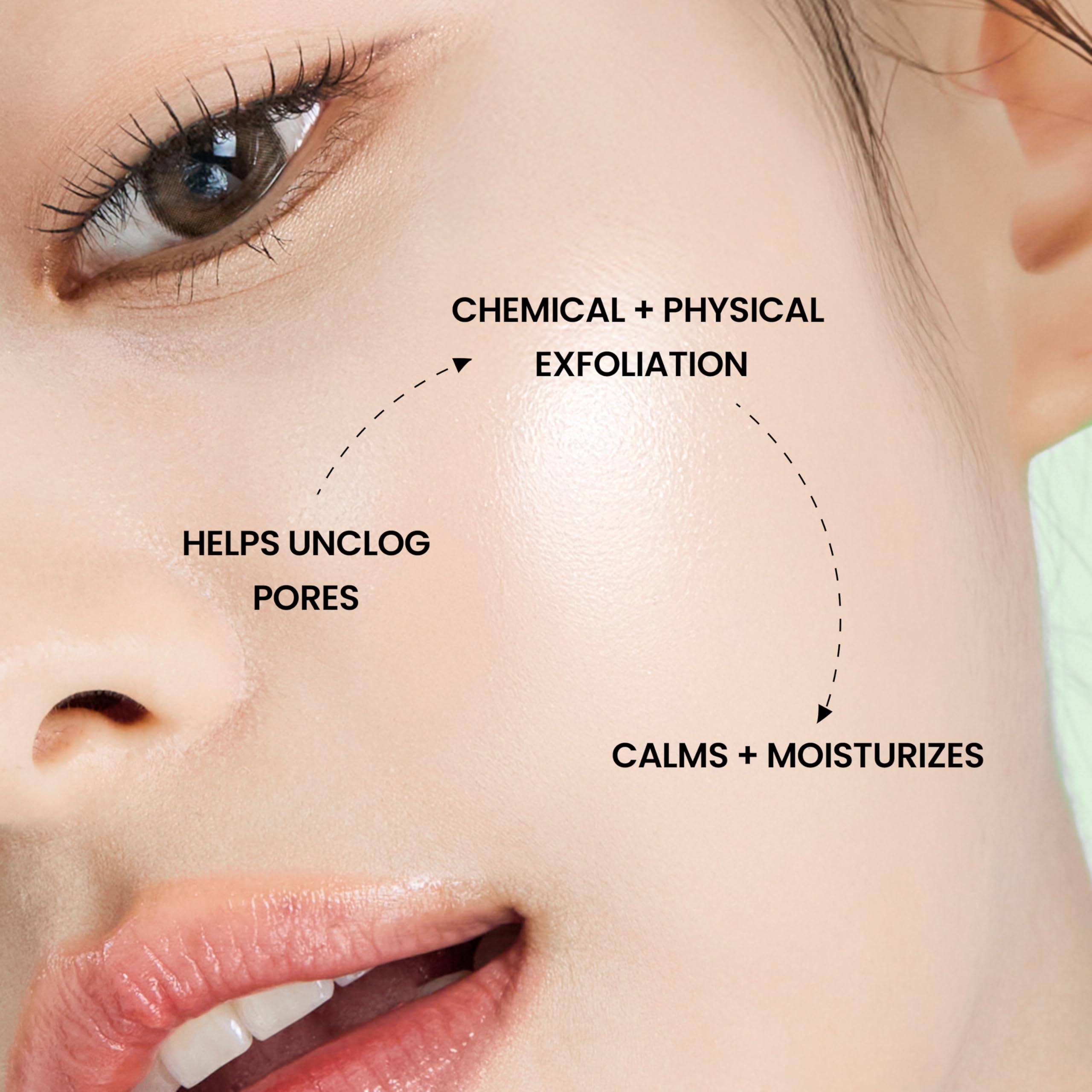 DERMALOGY Bio-Peel Gauze PHA et hydratation pour peau souple.