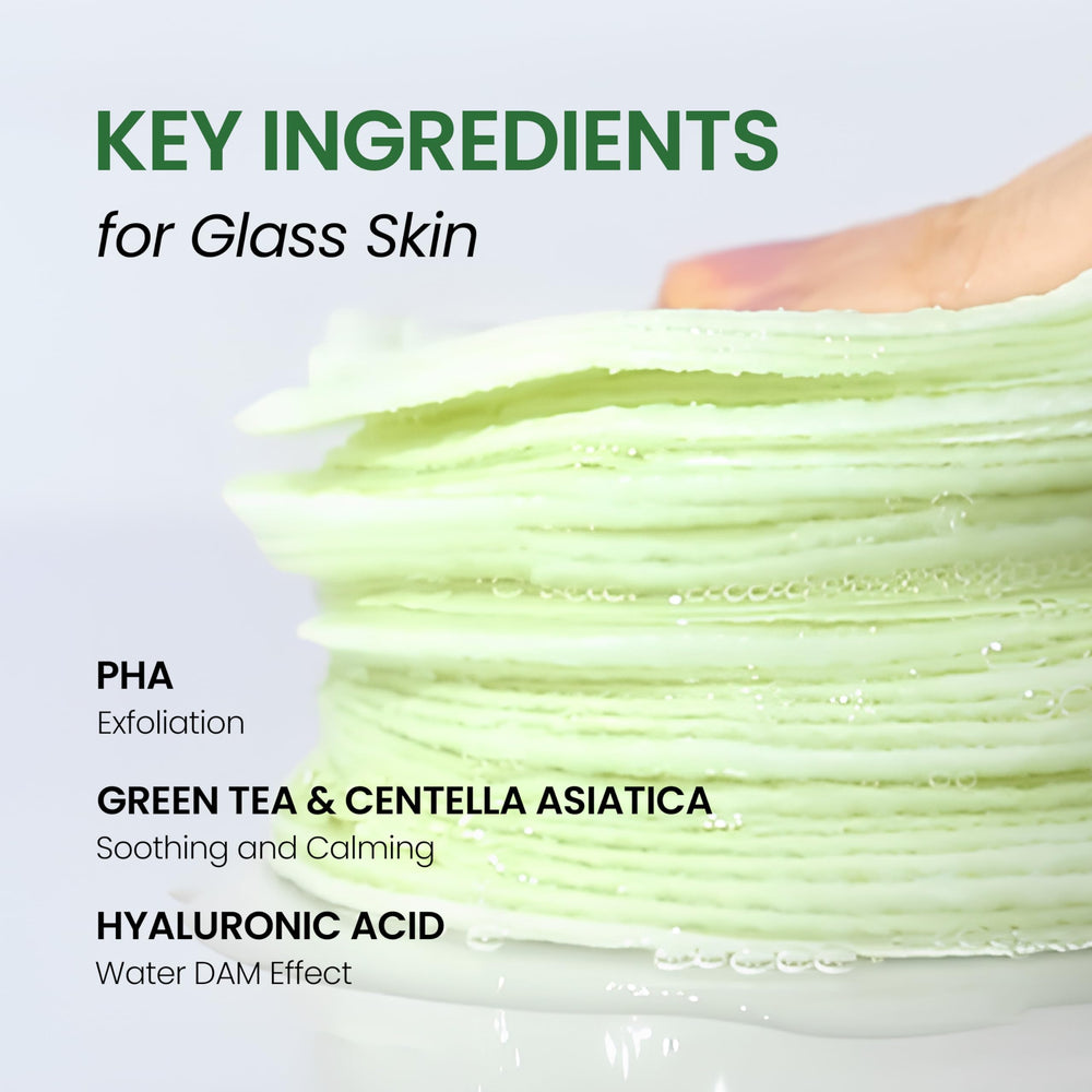 DERMALOGY Bio-Peel Gauze rituel quotidien, soin coréen pratique.