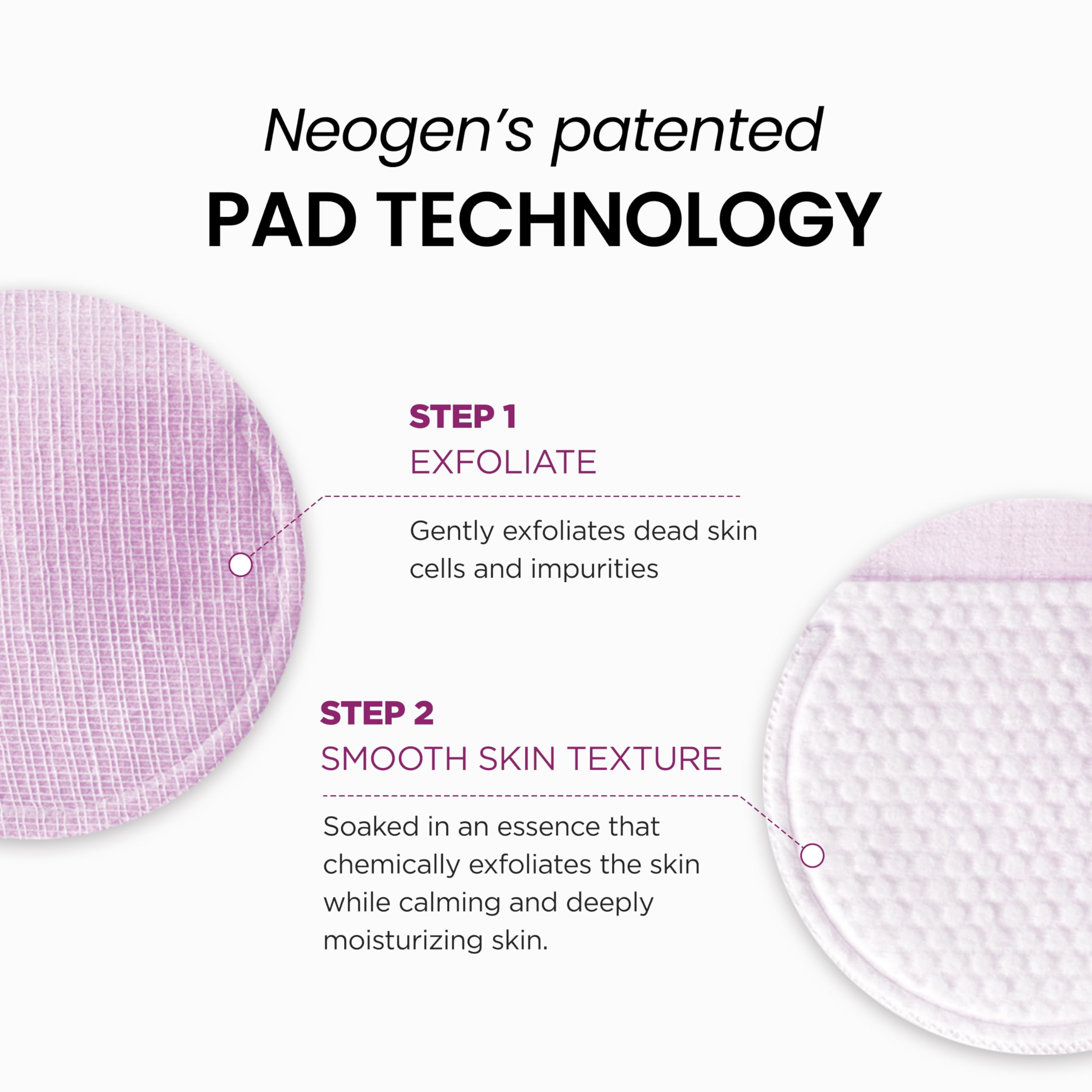DERMALOGY NEOGENLAB Bio-Peel Gauze Wine Pads acide hyaluronique hydratation douceur