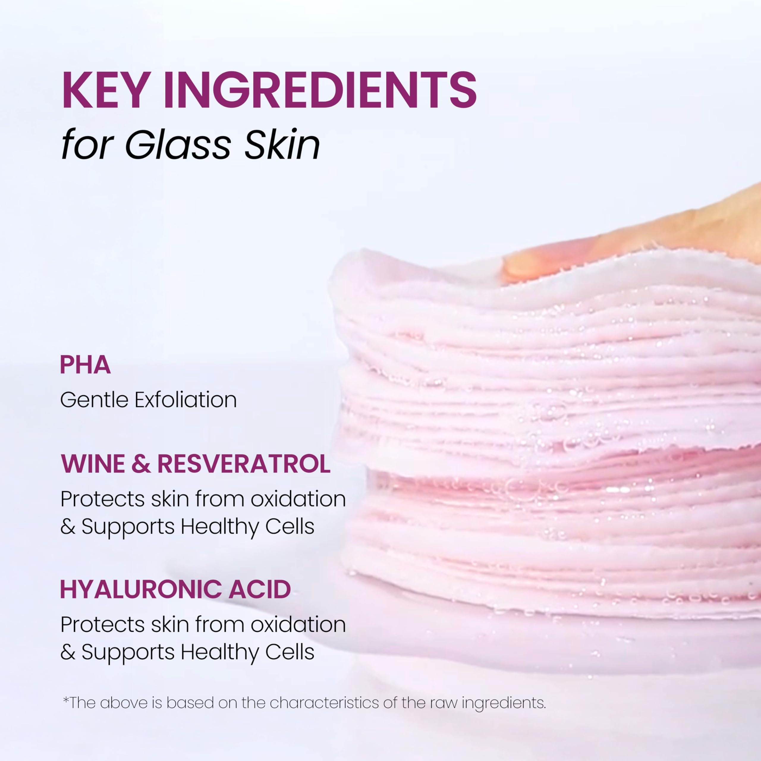 DERMALOGY NEOGENLAB Bio-Peel Gauze Wine Pads exfoliation chimique et physique pour peau nette