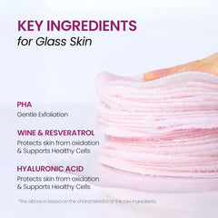 DERMALOGY NEOGENLAB Bio-Peel Gauze Wine Pads exfoliation chimique et physique pour peau nette
