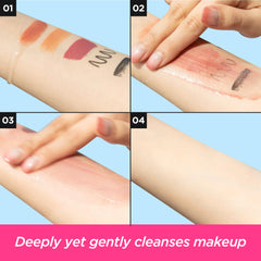 DERMALOGY NEOGENLAB: démaquillage doux sans tiraillement du visage