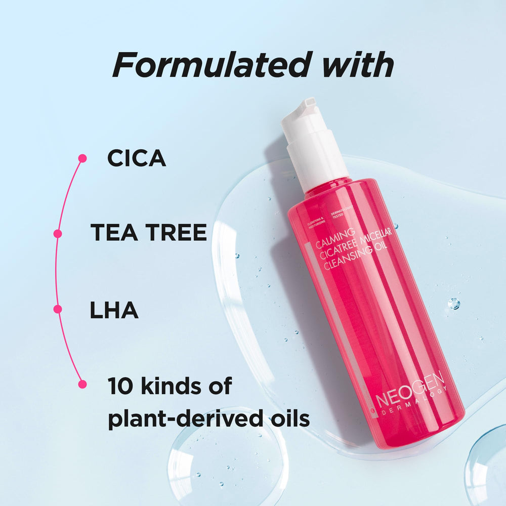 DERMALOGY NEOGENLAB: formule micellaire CICA Tree pour démaquillage en douceur