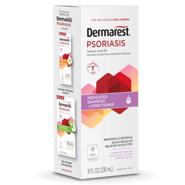 Dermarest contrôle desquamation psoriasis sur le cuir chevelu.