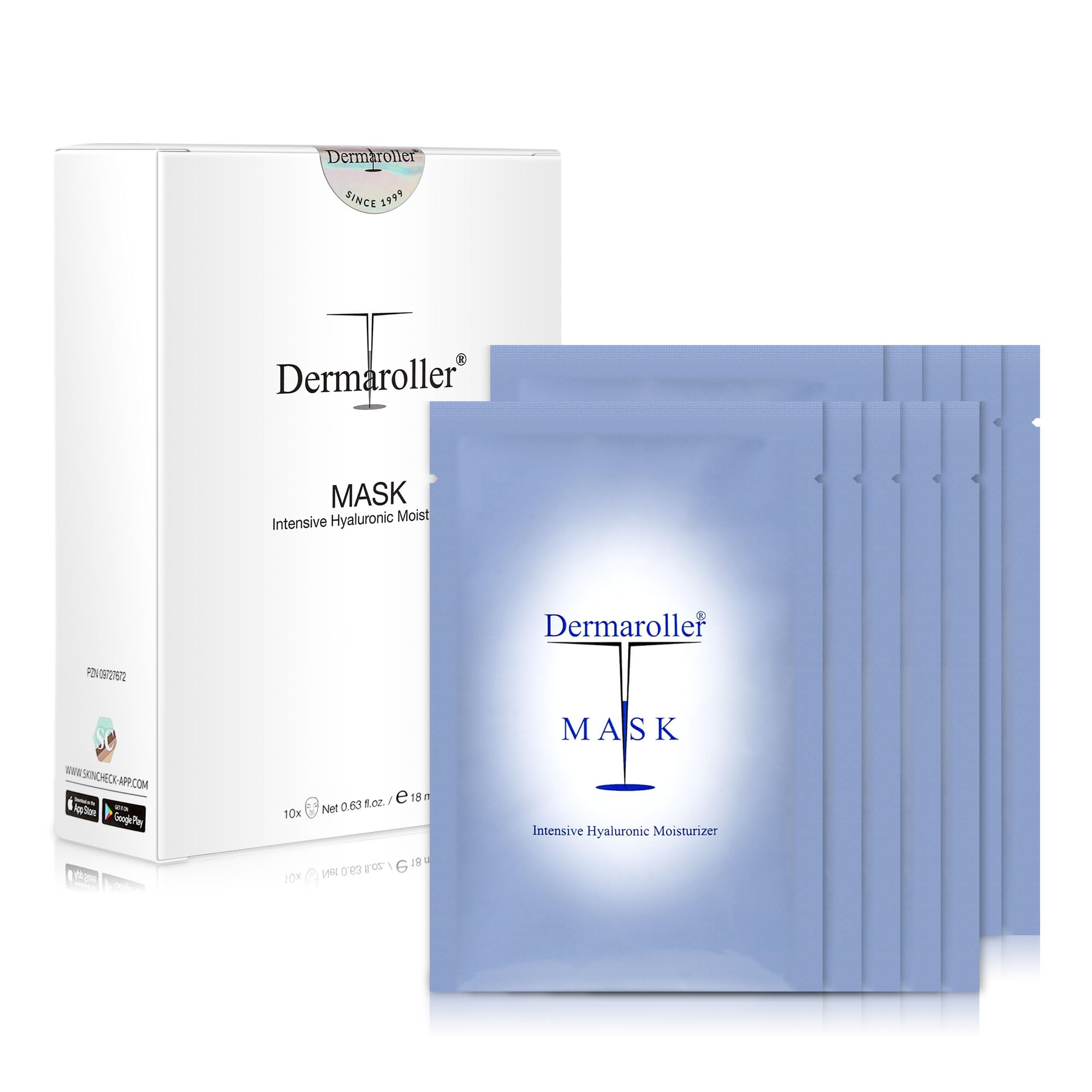 Dermaroller Masque Hydratant Visage, hydratation en profondeur
