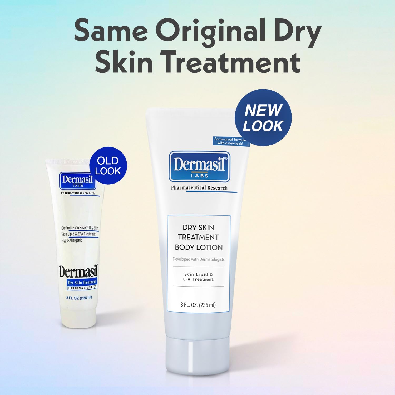 Dermasil s'applique rapidement sur la peau sèche pour hydratation.