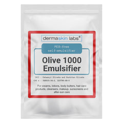 Dermaskin Labs Olive 1000, flacon, émulsifiant végétal pour textures soyeuses en crèmes