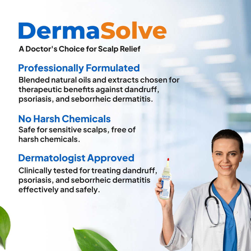 Dermasolve sans corticostéroïdes: alternative douce pour le soin capillaire.