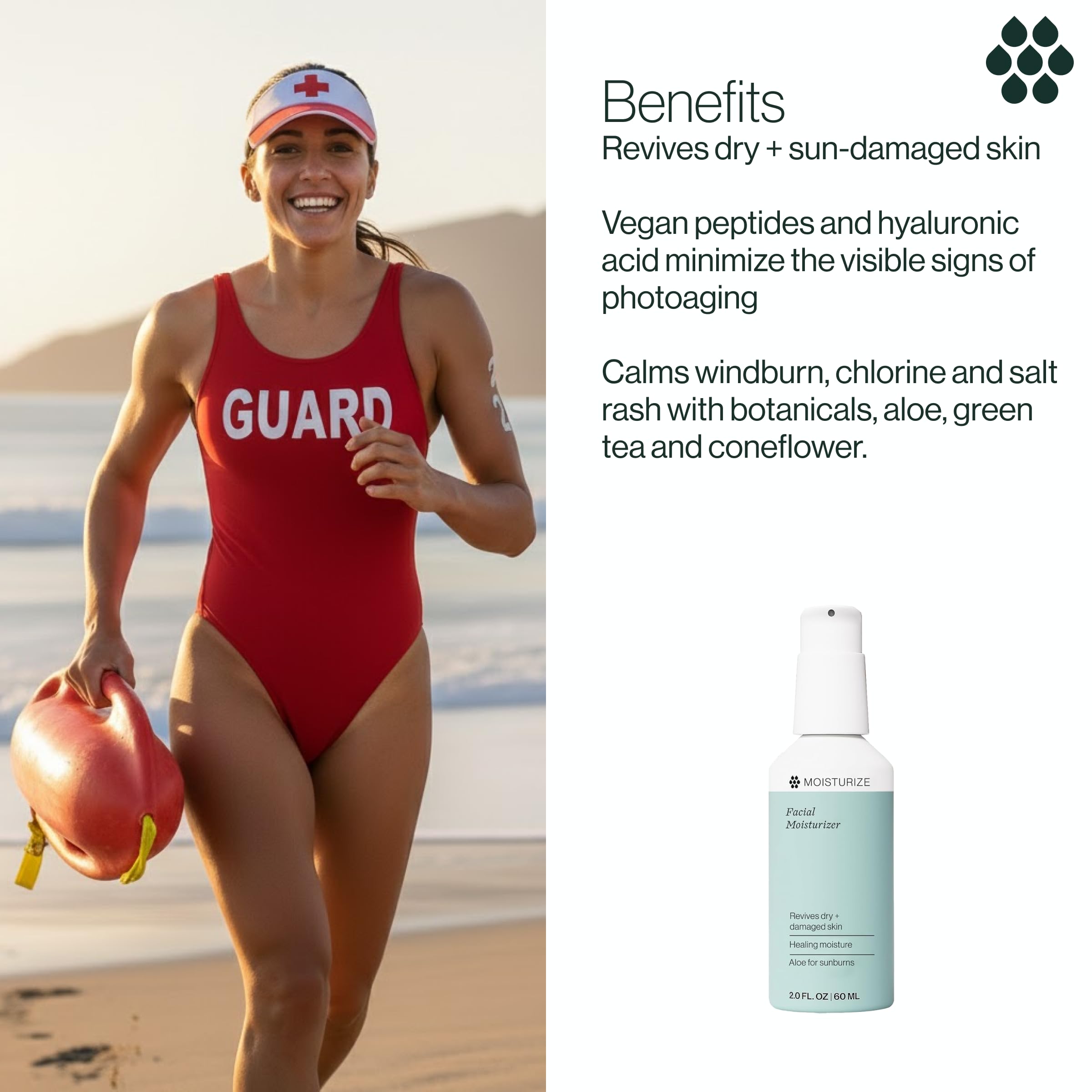 Dermasport creme visage vitamine A et C: teinte uniforme et effet anti-âge doux